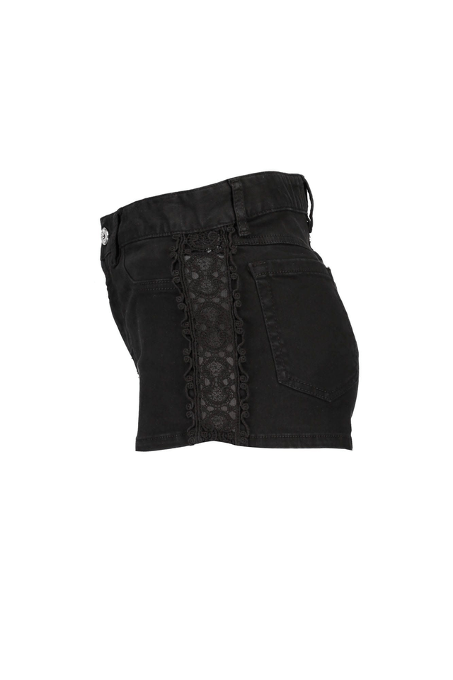766JUST CAVALLI PANTALONE SHORT DONNA NERO