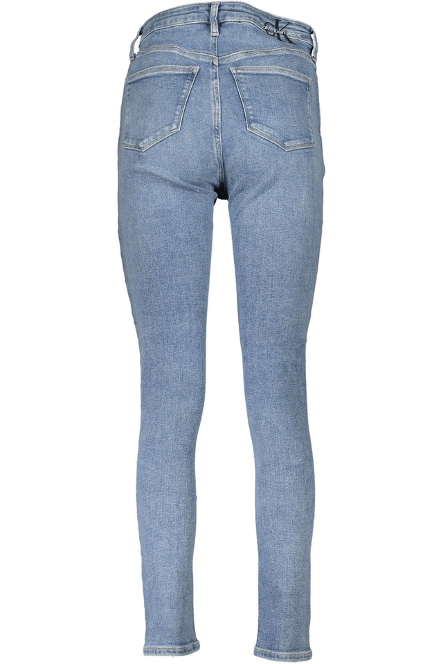 7224CALVIN KLEIN JEANS DENIM DONNA AZZURRO