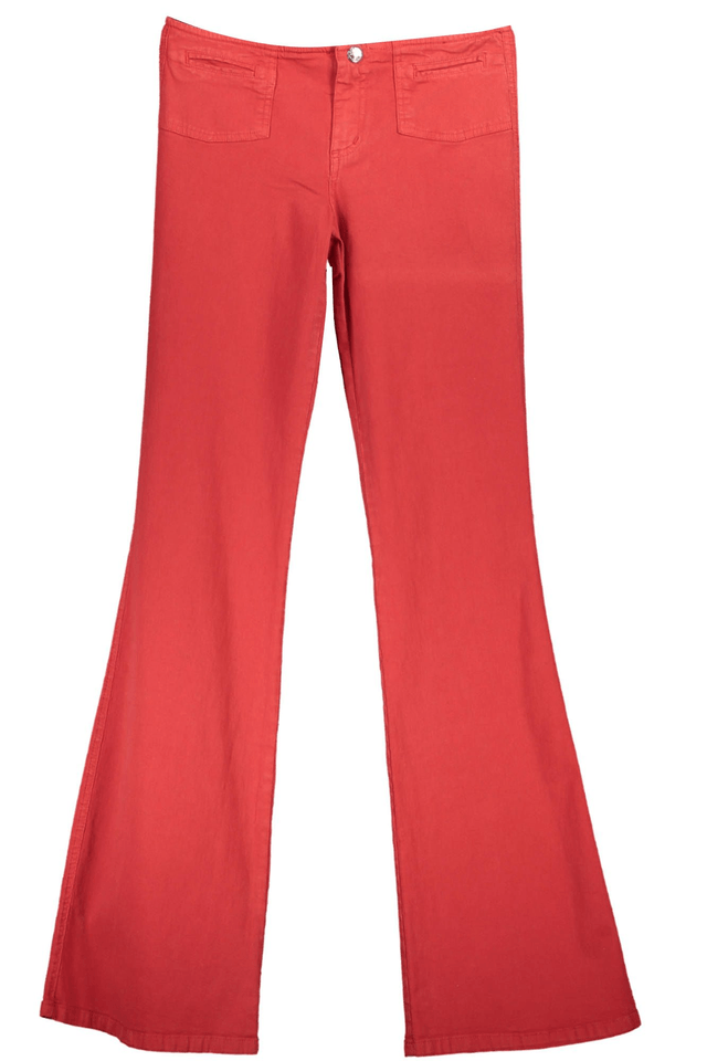 3172PHARD PANTALONE DONNA ROSSO