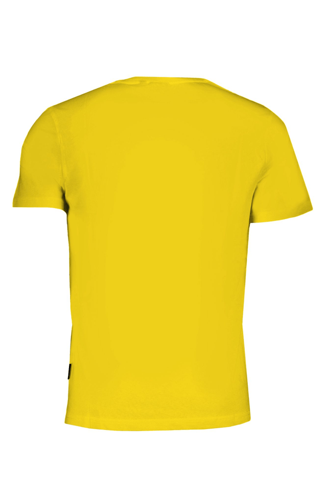 8439NAPAPIJRI T-SHIRT MANICHE CORTE UOMO GIALLO