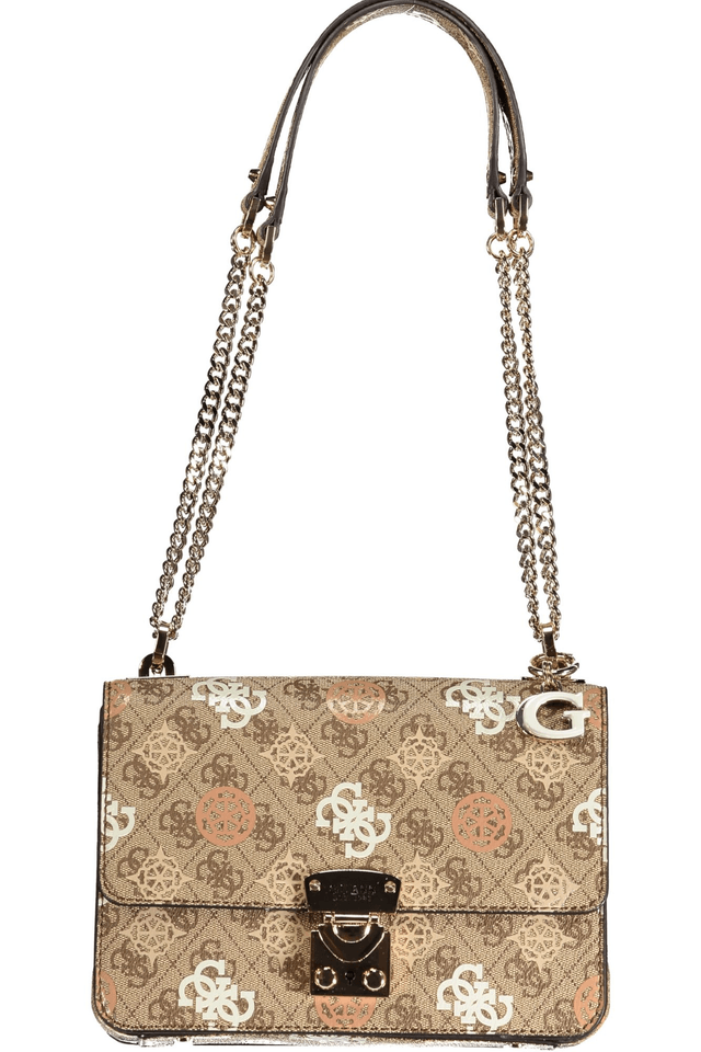 8906GUESS JEANS BORSA DONNA BEIGE