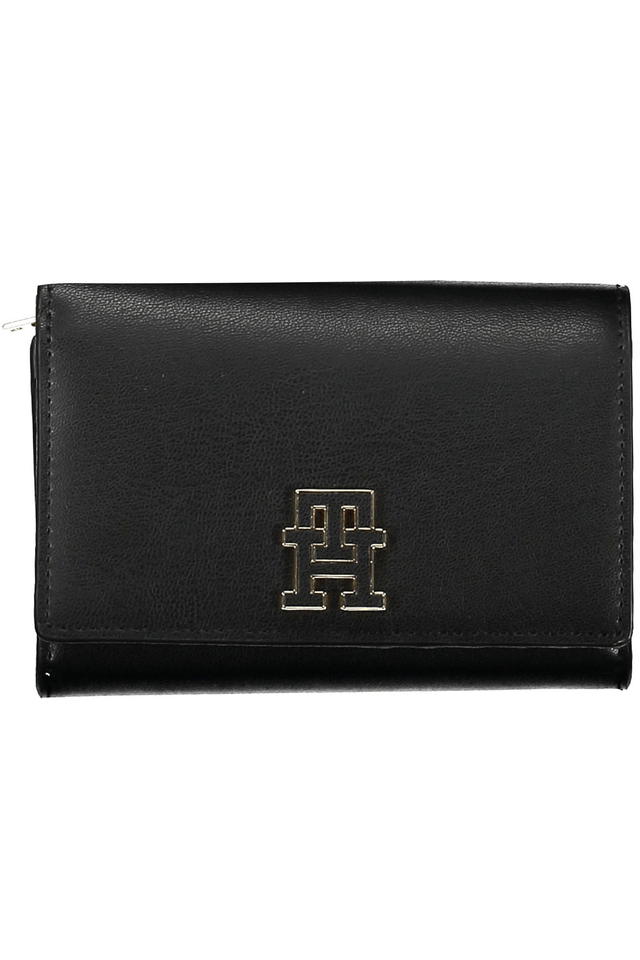 6460TOMMY HILFIGER PORTAFOGLIO DONNA NERO