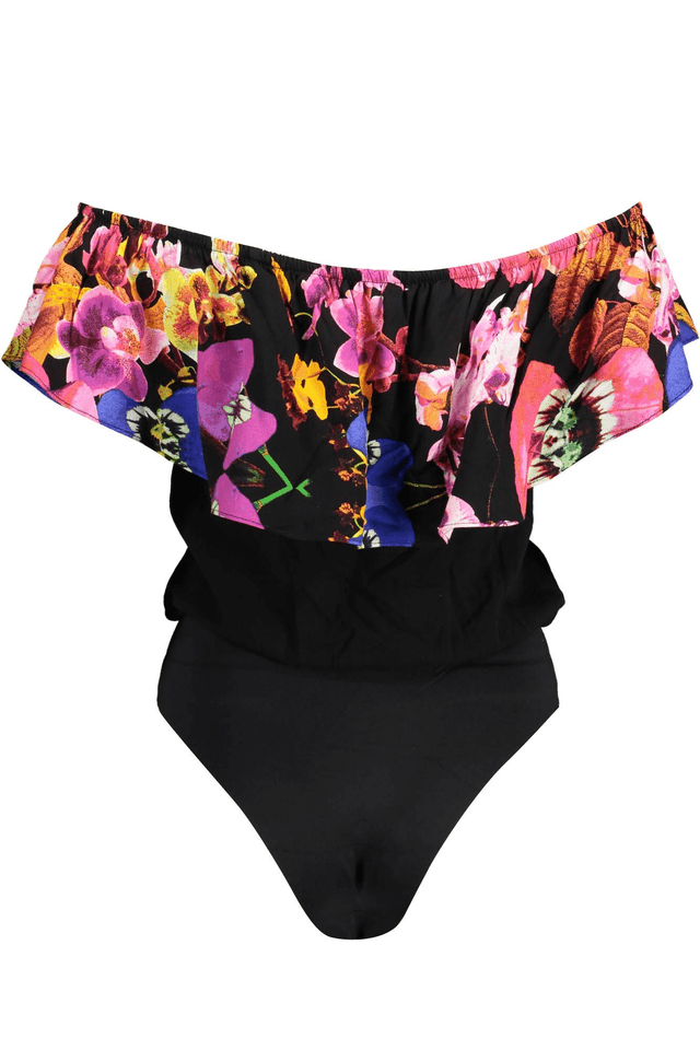 1518DESIGUAL BODY SENZA MANICHE DONNA NERO