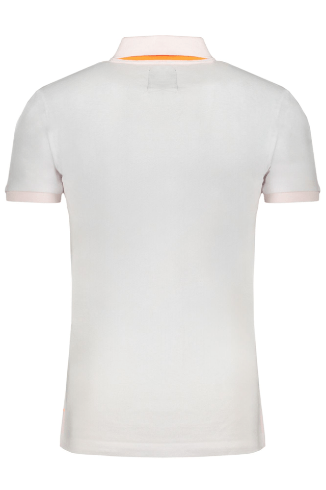 9665GIAN MARCO VENTURI POLO MANICHE CORTE UOMO BIANCO