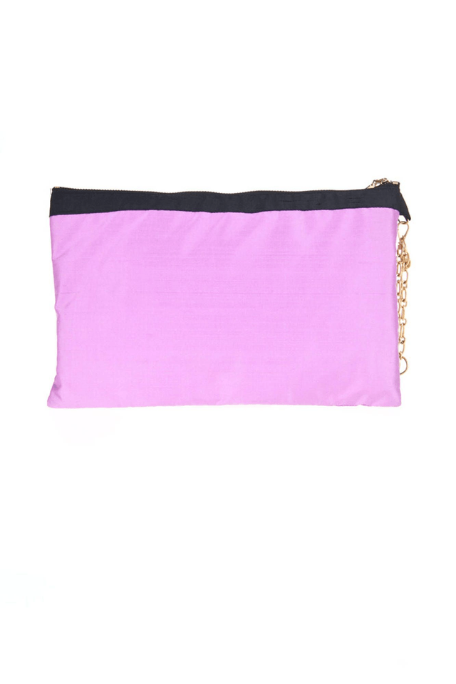 1024PATRIZIA PEPE POCHETTE DONNA VIOLA