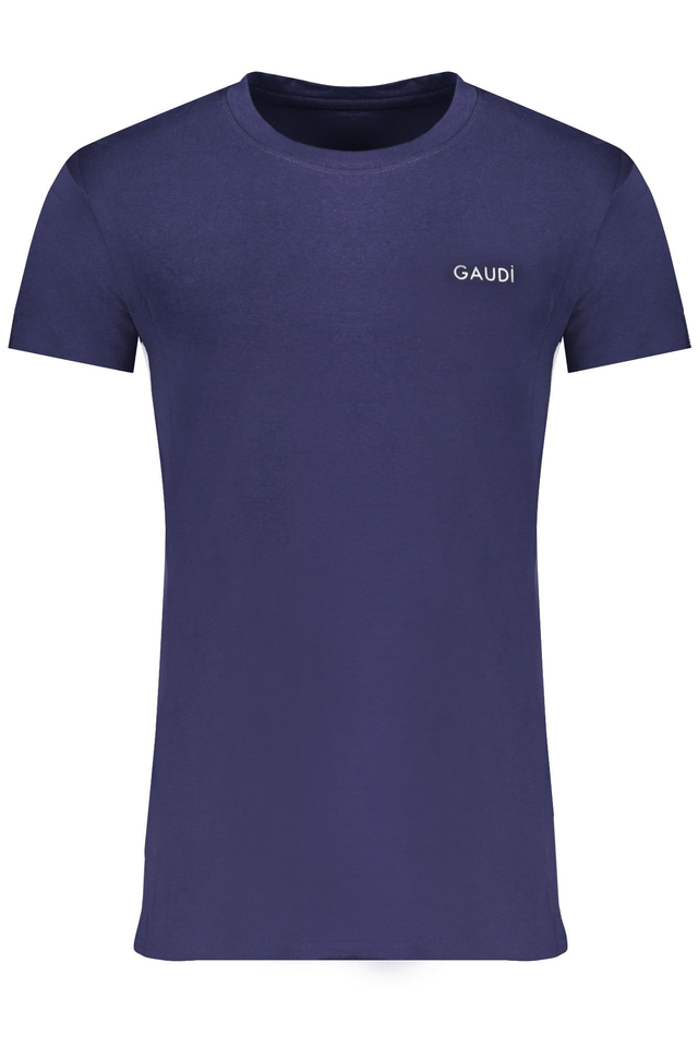 9076GAUD� T-SHIRT MANICHE CORTE UOMO BLU