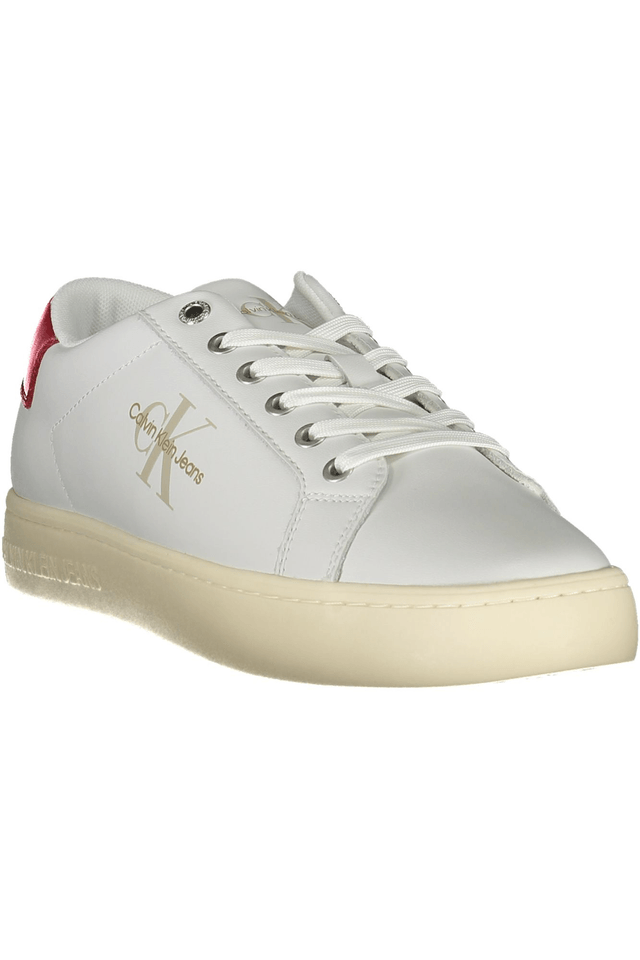7759CALVIN KLEIN CALZATURA SPORTIVA UOMO BIANCO