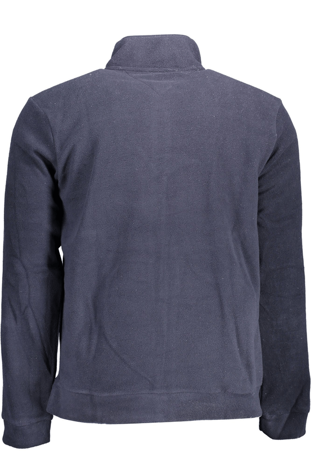 2837GIAN MARCO VENTURI FELPA CON ZIP UOMO BLU