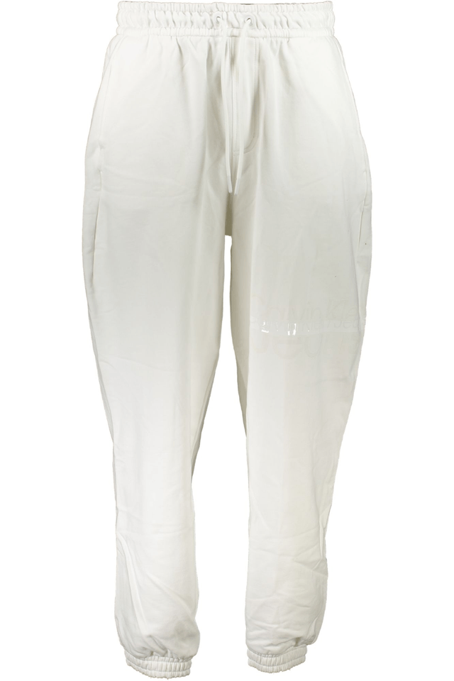 7229CALVIN KLEIN PANTALONE UOMO BIANCO