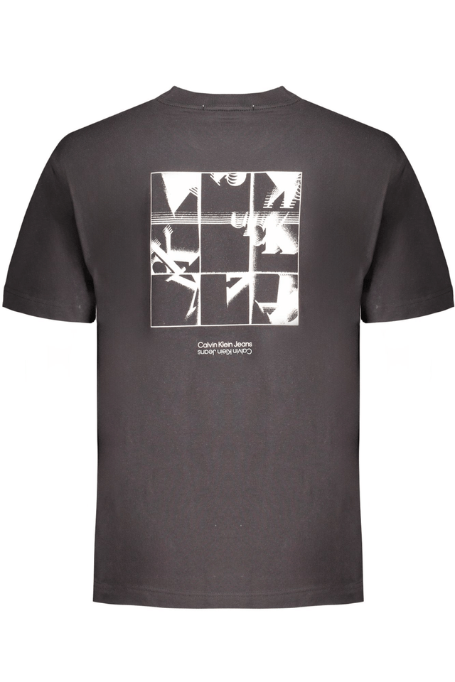 9752CALVIN KLEIN T-SHIRT MANICHE CORTE UOMO NERO