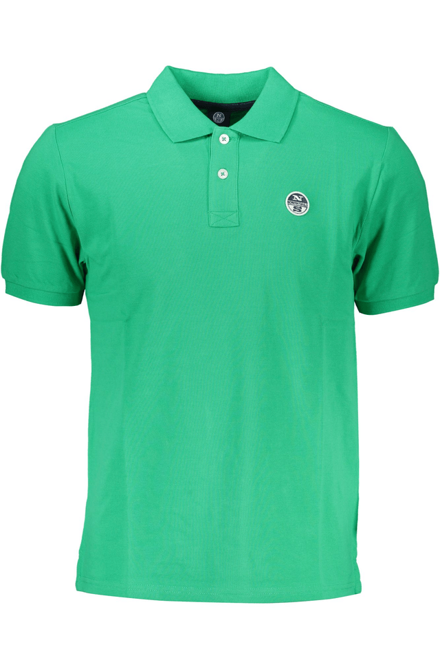 7116NORTH SAILS POLO MANICHE CORTE UOMO VERDE