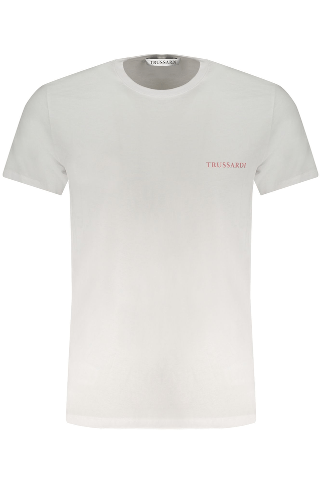 8871TRUSSARDI T-SHIRT MANICHE CORTE UOMO BIANCO