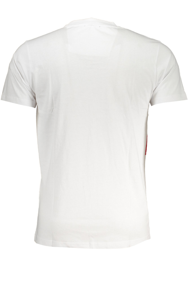 7859CAVALLI CLASS T-SHIRT MANICHE CORTE UOMO BIANCO