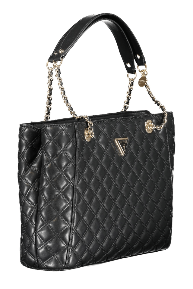 9408GUESS JEANS BORSA DONNA NERO