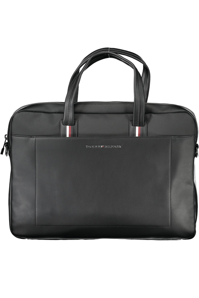 6342TOMMY HILFIGER CARTELLA UOMO NERO