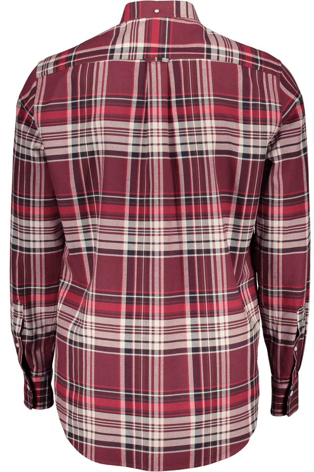 5299GANT CAMICIA MANICHE LUNGHE UOMO ROSSO