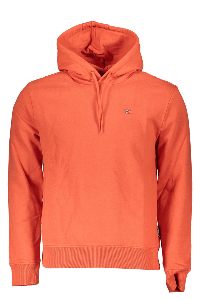 5771NAPAPIJRI FELPA SENZA ZIP UOMO ROSSO