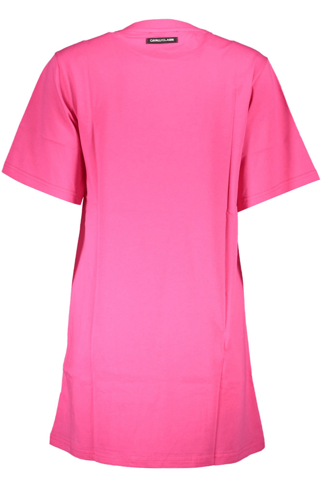 4080CAVALLI CLASS ABITO CORTO DONNA ROSA