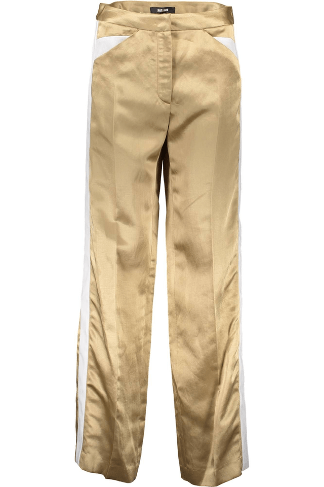 946JUST CAVALLI PANTALONE DONNA ORO