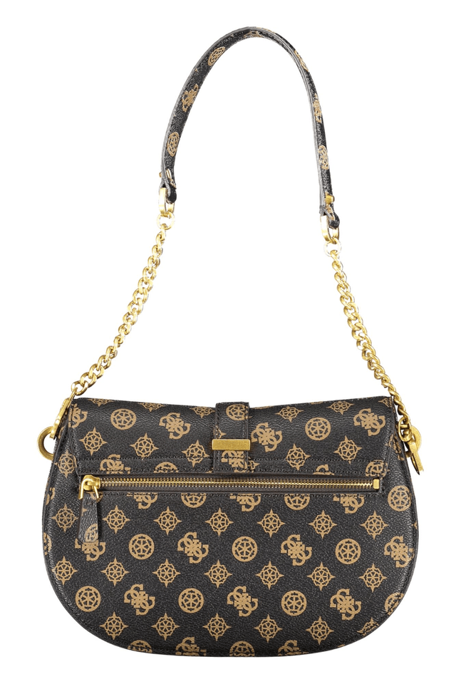 9405GUESS JEANS BORSA DONNA MARRONE