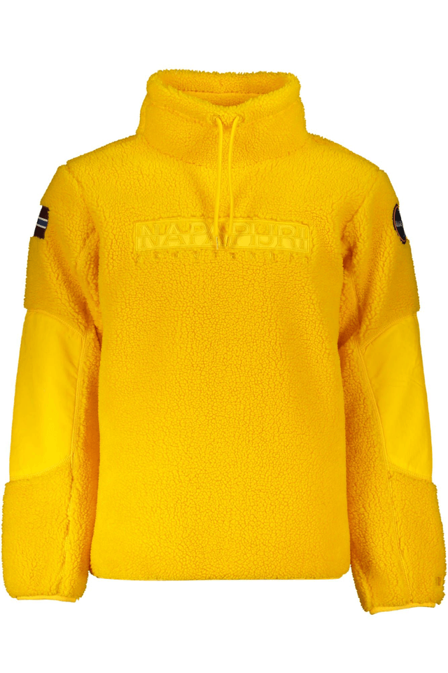 4317NAPAPIJRI FELPA SENZA ZIP UOMO GIALLO