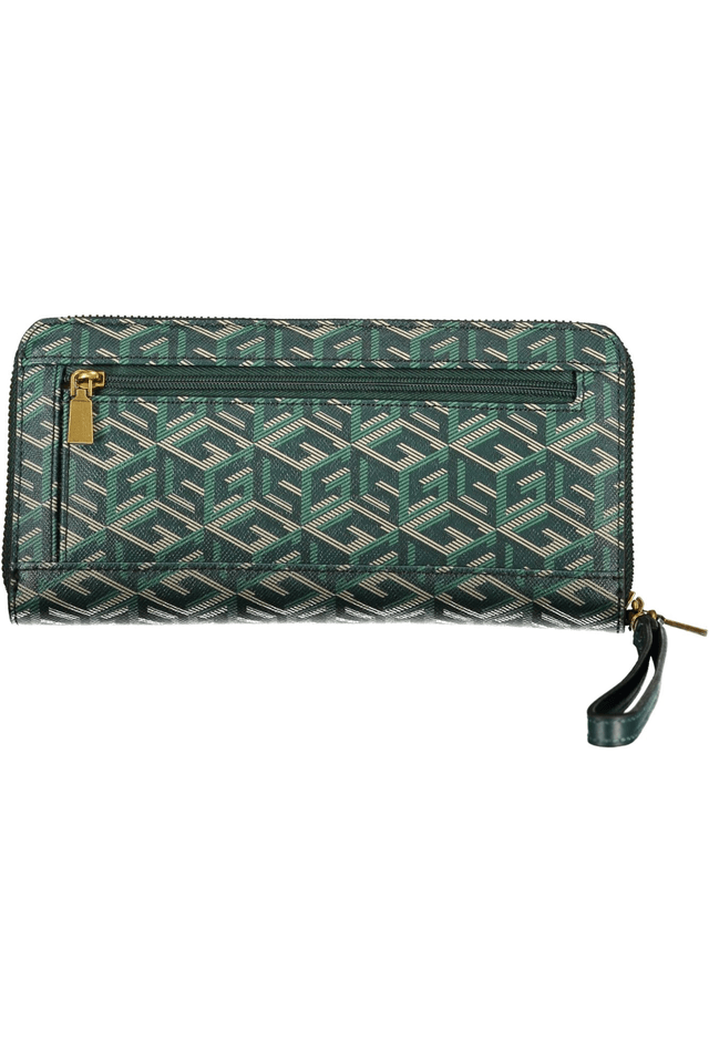 5139GUESS JEANS PORTAFOGLIO DONNA VERDE