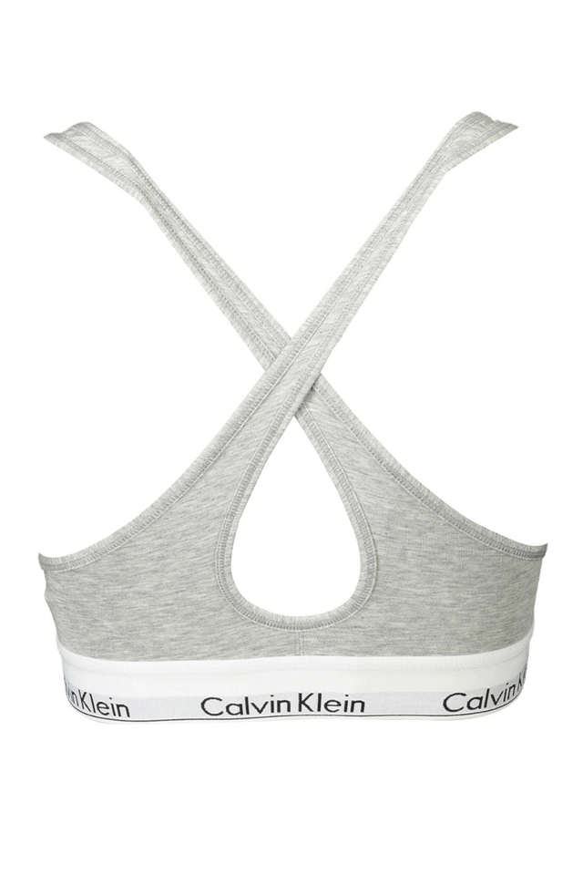 799CALVIN KLEIN REGGISENO A BALCONCINO DONNA GRIGIO