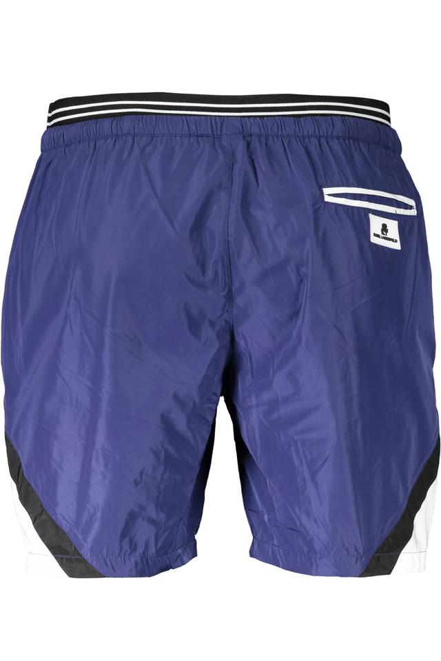 619KARL LAGERFELD BEACHWEAR COSTUME PARTE SOTTO UOMO BLU