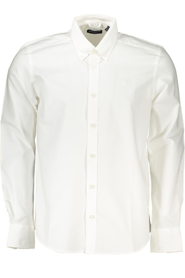 5169NORTH SAILS CAMICIA MANICHE LUNGHE UOMO BIANCO