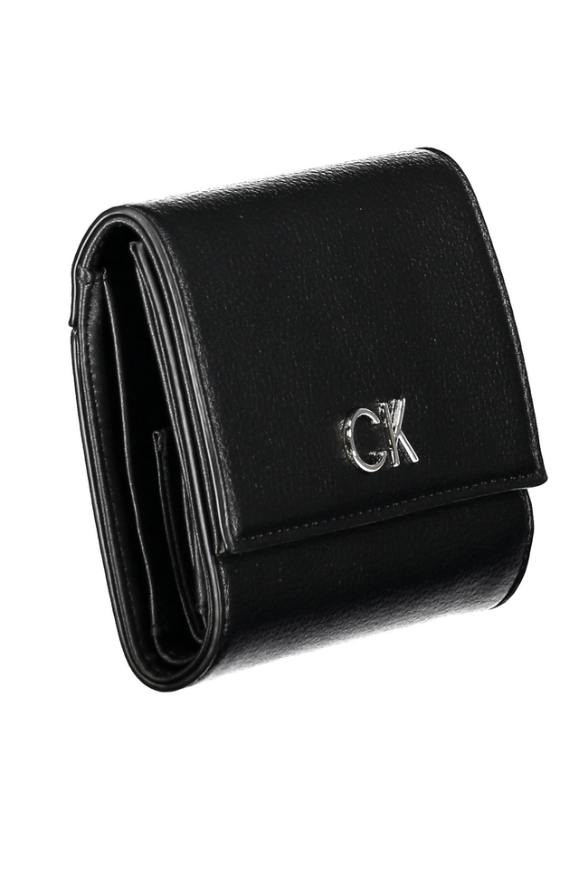 9338CALVIN KLEIN PORTAFOGLIO DONNA NERO