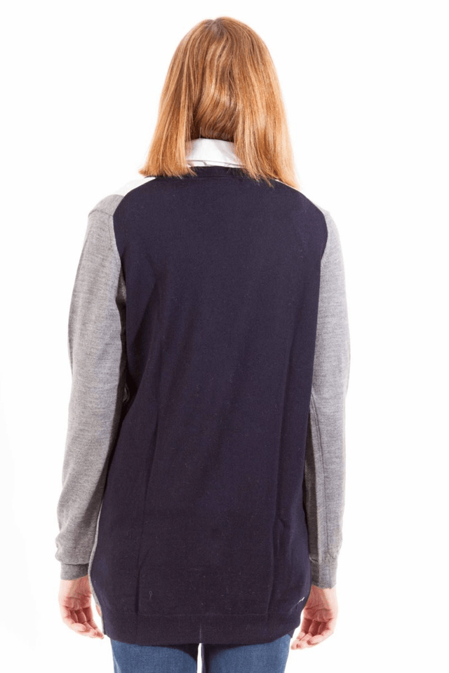 438GANT CARDIGAN DONNA GRIGIO