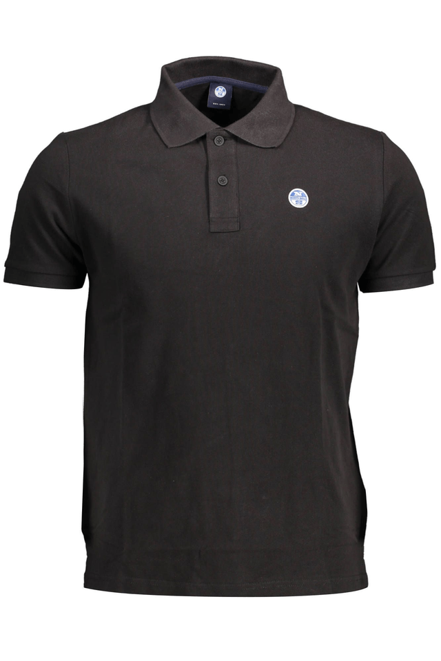 1671NORTH SAILS POLO MANICHE CORTE UOMO NERO