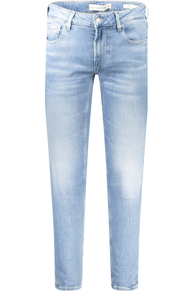 10477GUESS JEANS JEANS DENIM UOMO AZZURRO