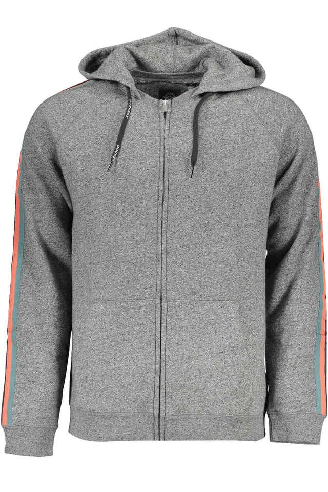 613DOCKERS FELPA CON ZIP UOMO GRIGIO
