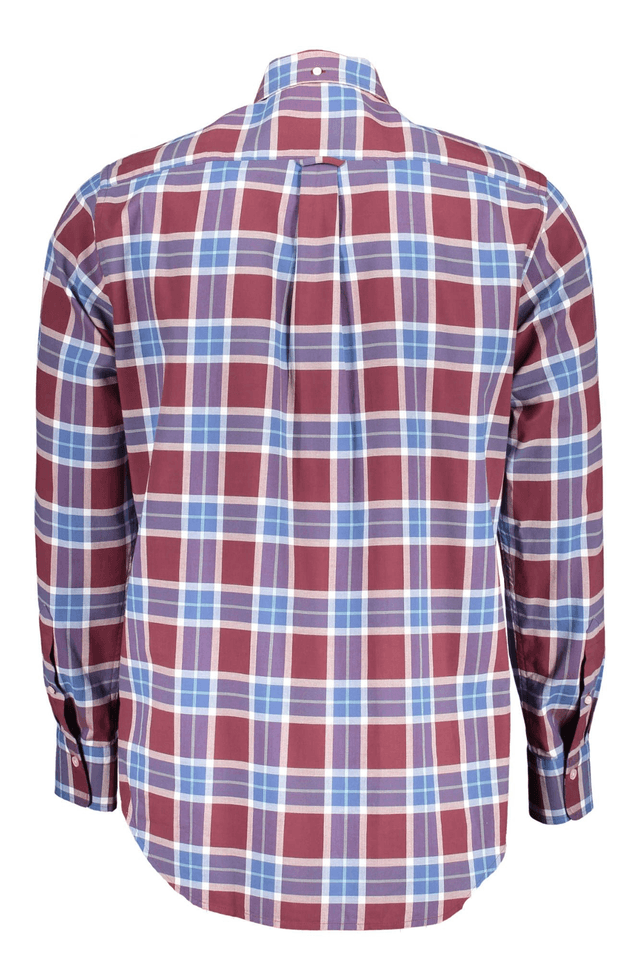 969GANT CAMICIA MANICHE LUNGHE UOMO VIOLA