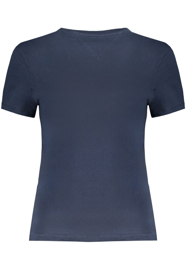 9825TOMMY HILFIGER T-SHIRT MANICHE CORTE DONNA BLU