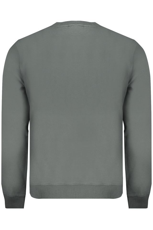 9922NAPAPIJRI FELPA SENZA ZIP UOMO VERDE