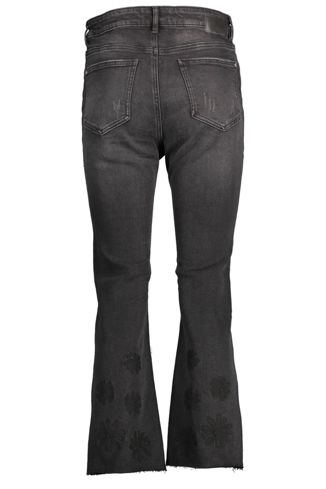 2084DESIGUAL JEANS DENIM DONNA NERO