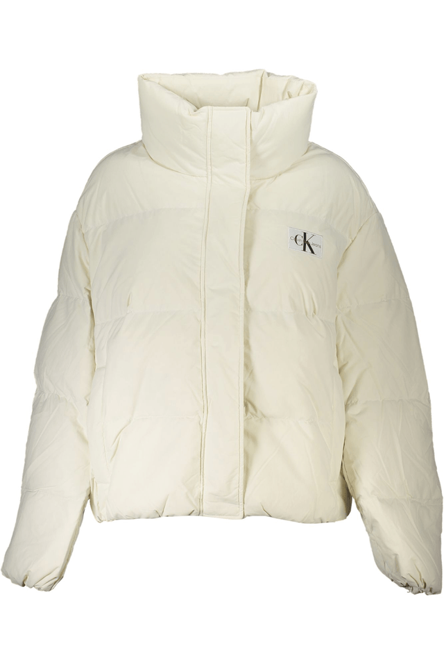 5684CALVIN KLEIN GIUBBOTTO DONNA BIANCO