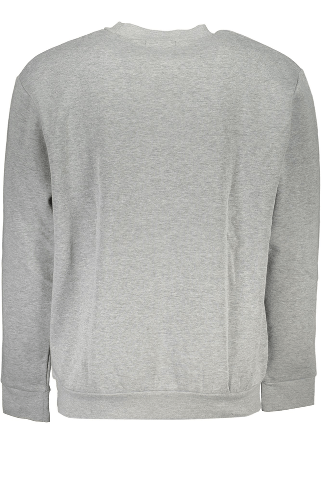 7963CAVALLI CLASS FELPA SENZA ZIP UOMO GRIGIO