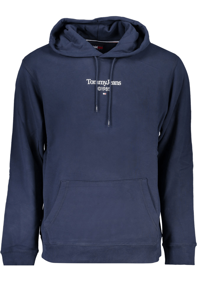 9389TOMMY HILFIGER FELPA SENZA ZIP UOMO BLU
