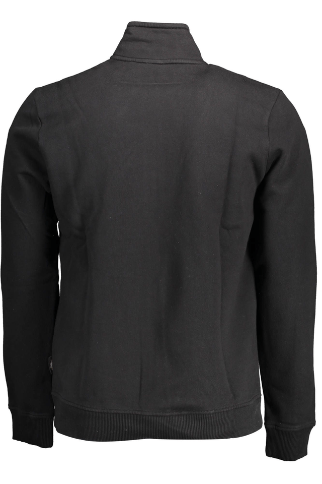 2110NAPAPIJRI FELPA CON ZIP UOMO NERO