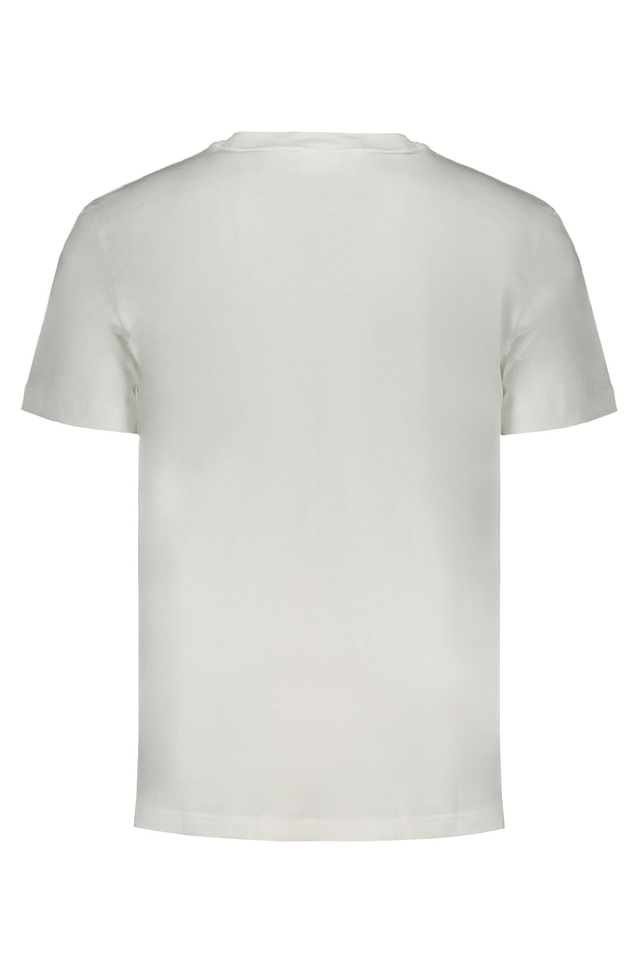 8454CALVIN KLEIN T-SHIRT MANICHE CORTE UOMO BIANCO