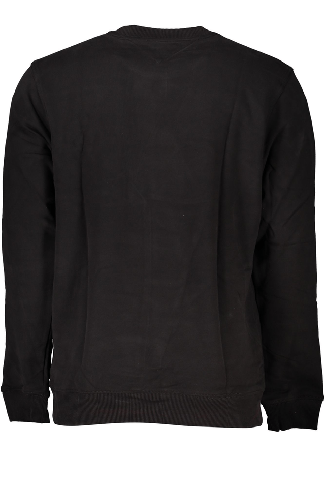 7220TOMMY HILFIGER FELPA SENZA ZIP UOMO NERO