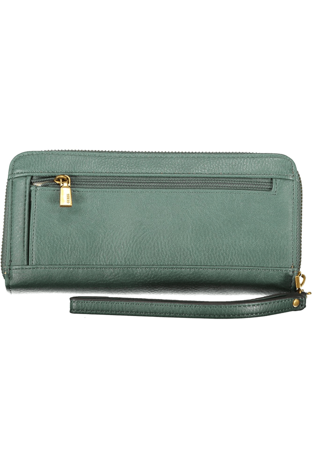 5067GUESS JEANS PORTAFOGLIO DONNA VERDE