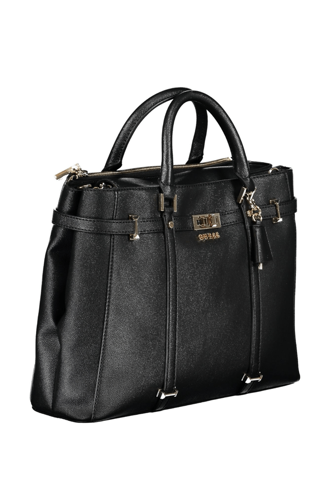 6850GUESS JEANS BORSA DONNA NERO