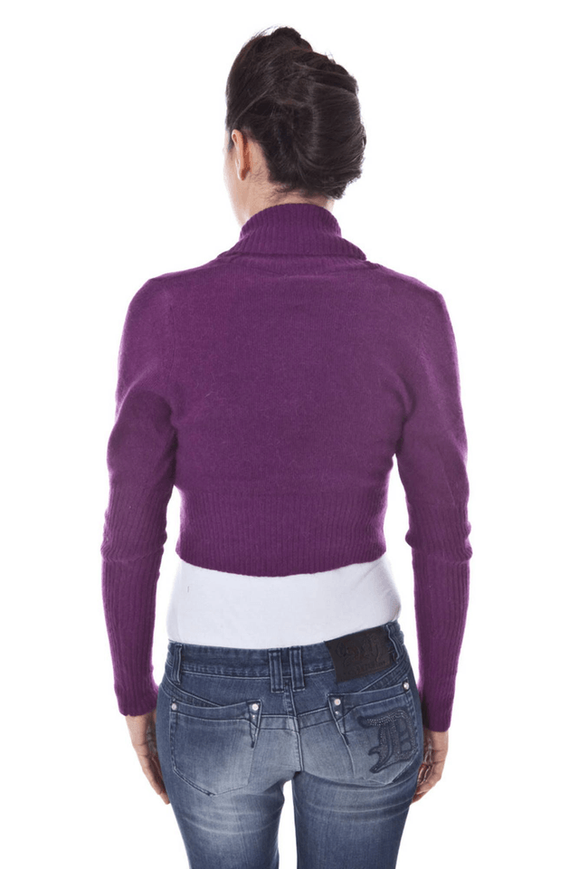 419DATCH COPRISPALLE MANICHE LUNGHE DONNA VIOLA