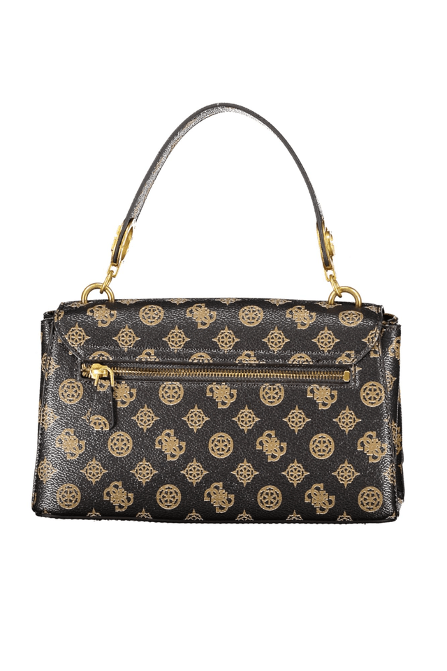 6842GUESS JEANS BORSA DONNA MARRONE