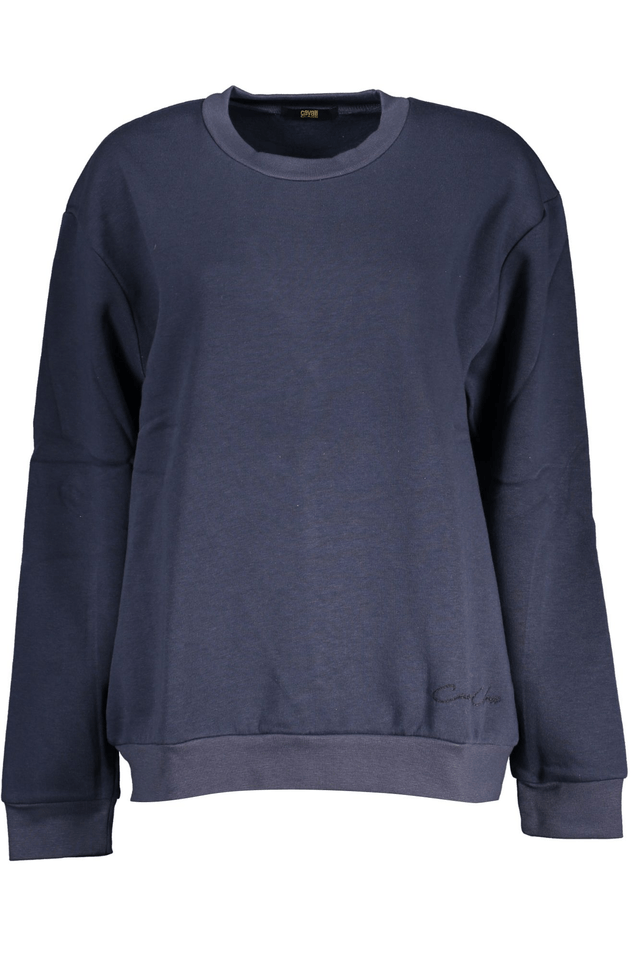 7872CAVALLI CLASS FELPA SENZA ZIP DONNA BLU