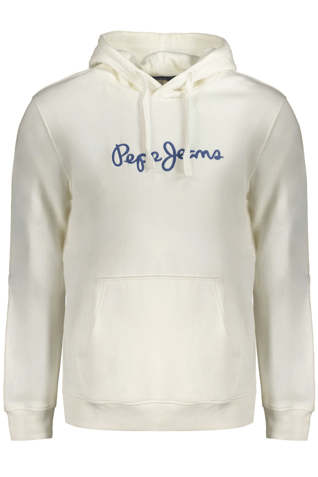 10156PEPE JEANS FELPA SENZA ZIP UOMO BIANCO